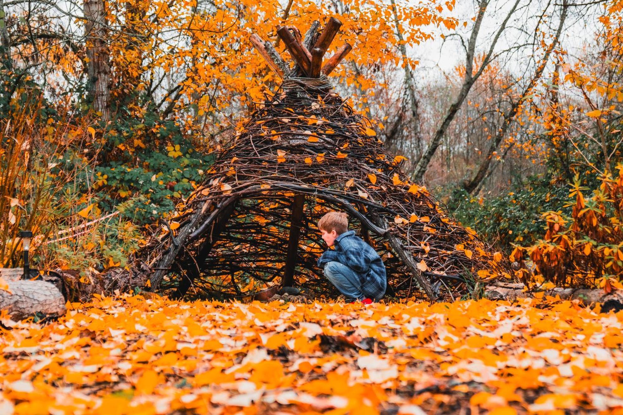 Cozy Wild West Covered Wagon Next To River 格兰茨帕斯 外观 照片